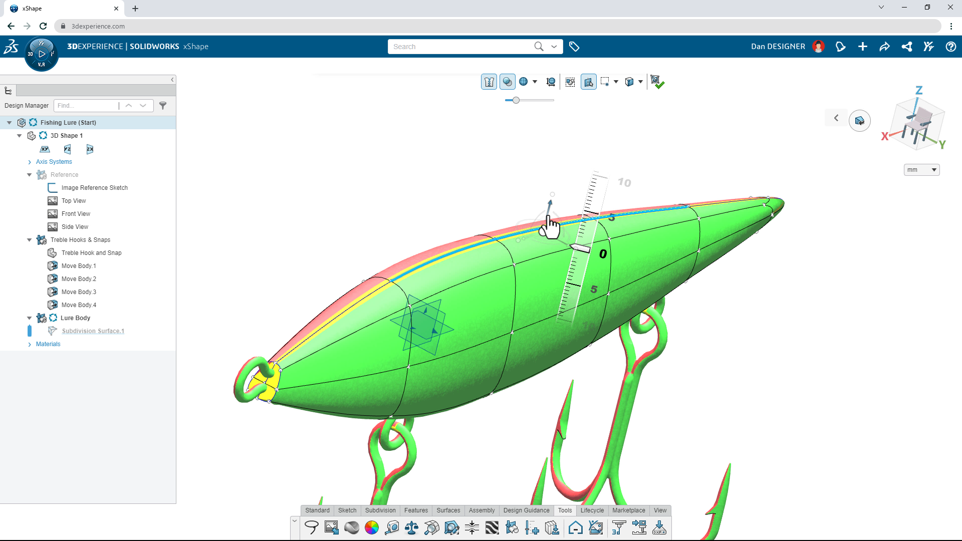 Освойте свободное проектирование с помощью инструментов SOLIDWORKS