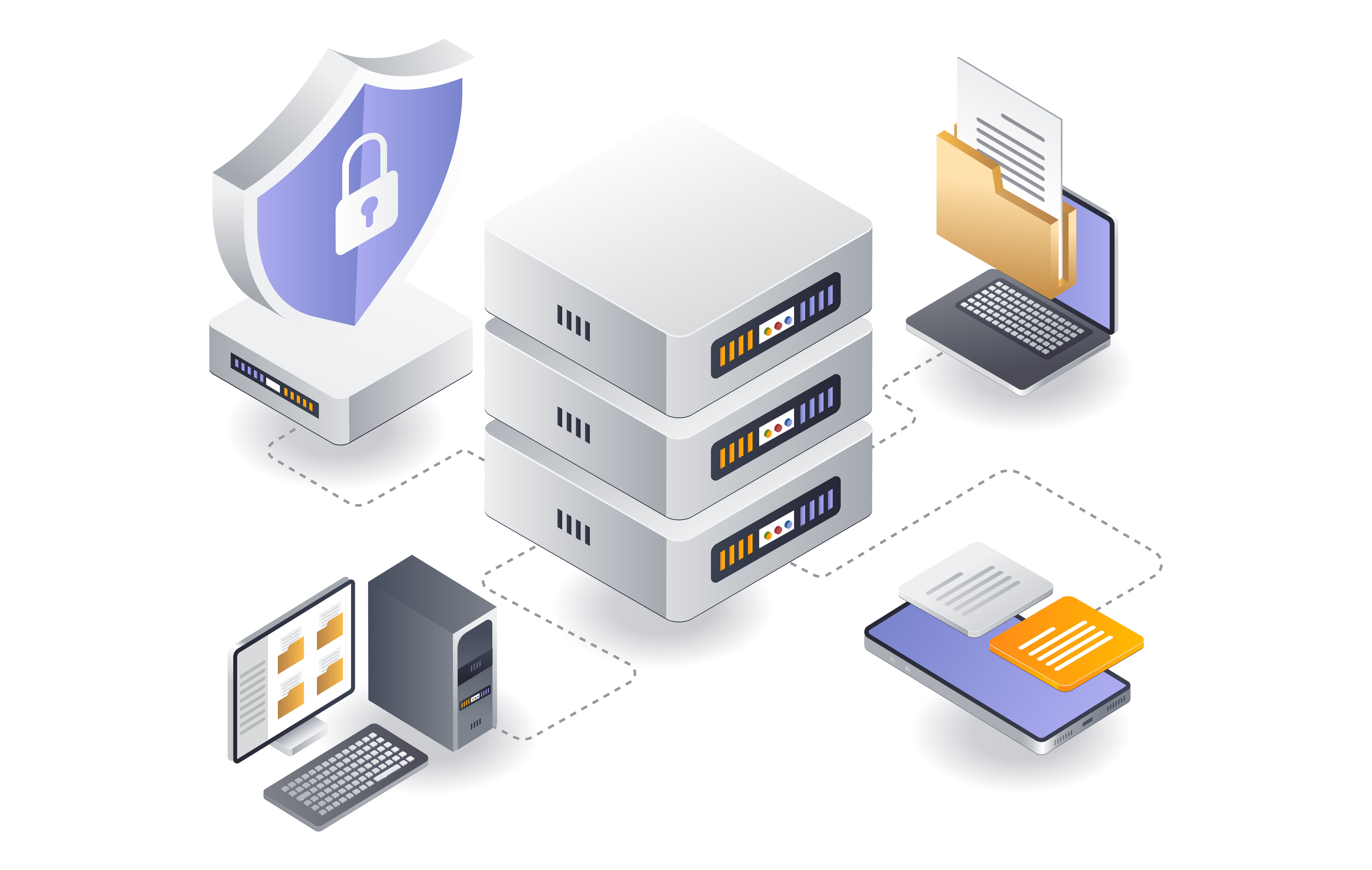 33332flat_isometric_illustration_concept_computer_folder_security_anti_virus